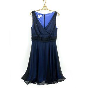 PATRA🌺Chiffon Cocktail Evening Party Midi Dress